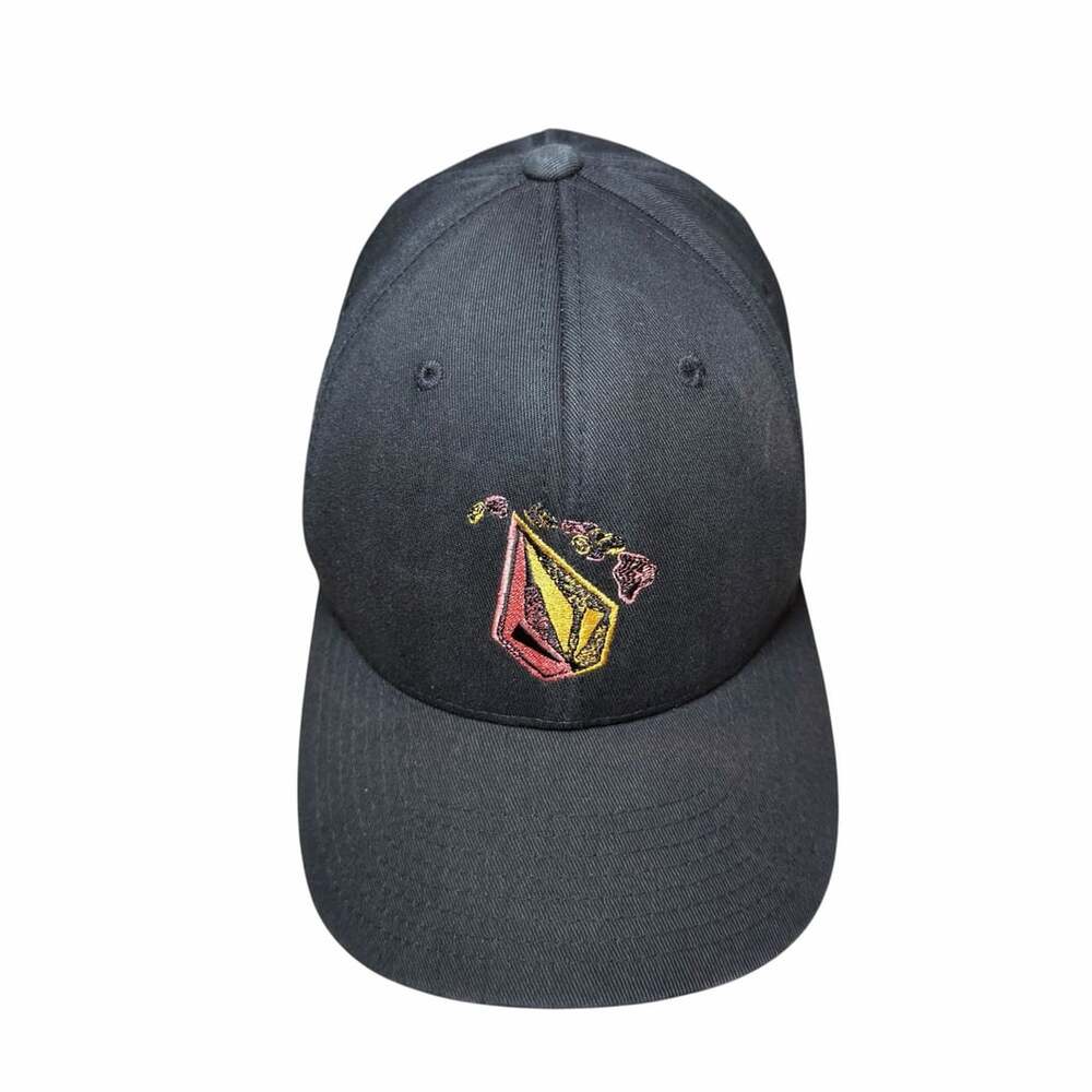 Volcom Black Diamond Logo Flexfit Hat S/M